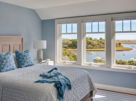 One of the second floor bedrooms. Water views are amazing from here as well.