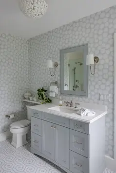 One of the second-floor bathrooms.